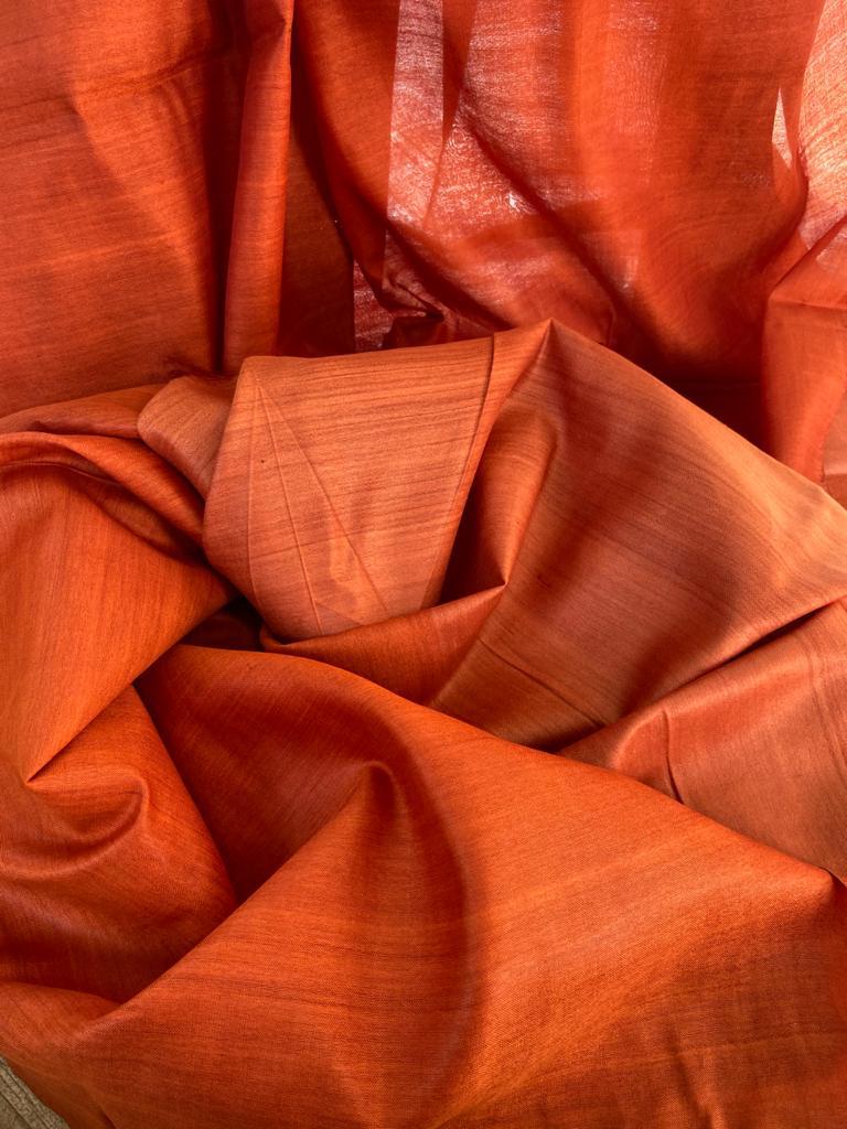 Tussah silk